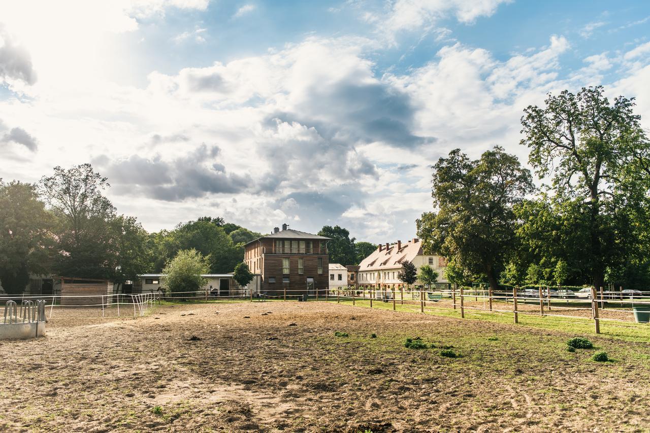 Gaestehaus Am Landgut Schonwalde-Glien Exterior photo